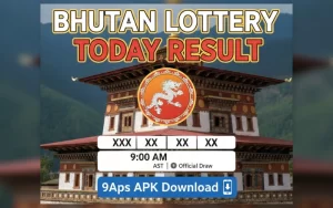 bhutan lottery today result​ at 9Apps APK Download featured image